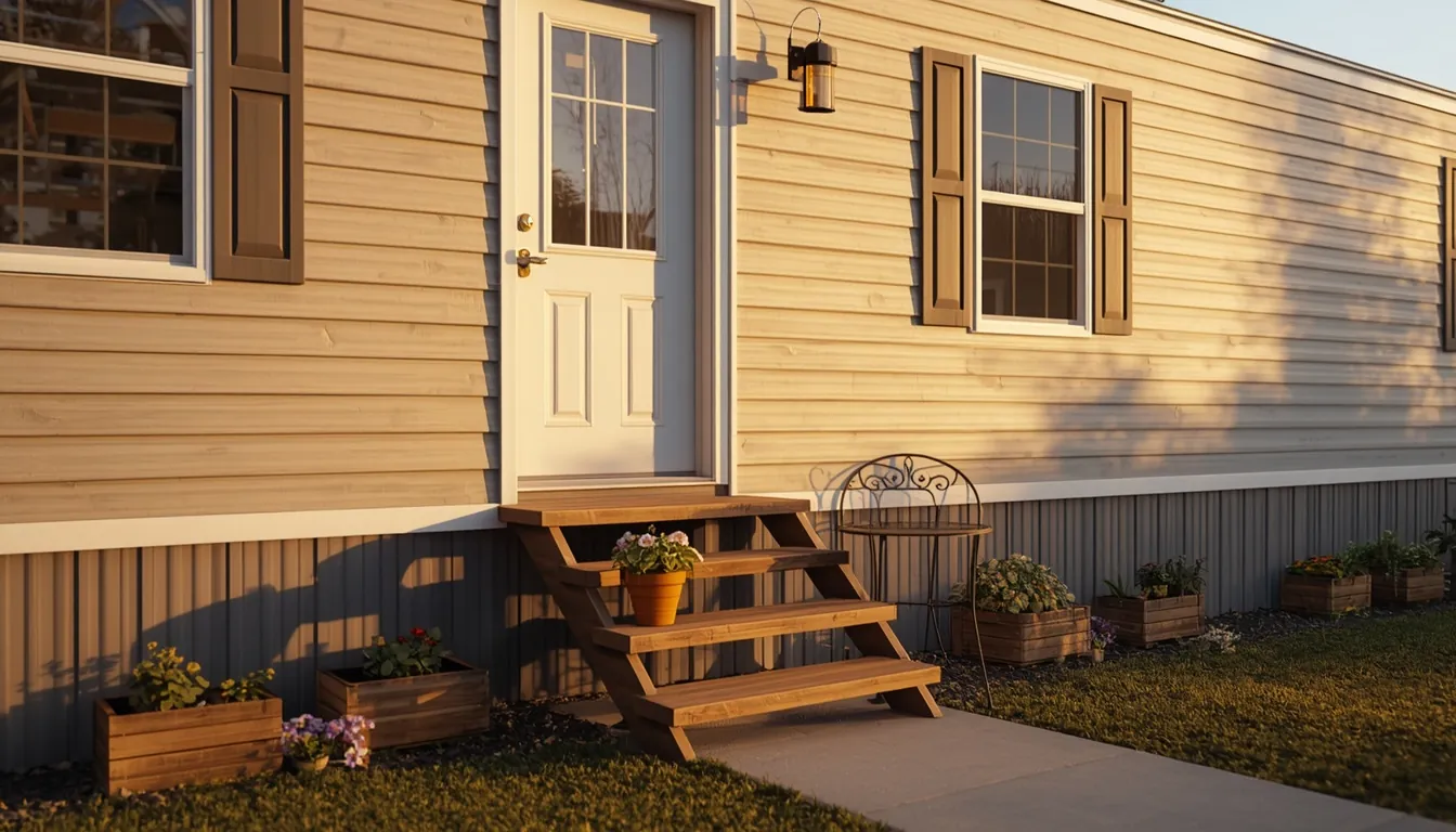 Budget-Friendly Mobile Home Outdoor featured